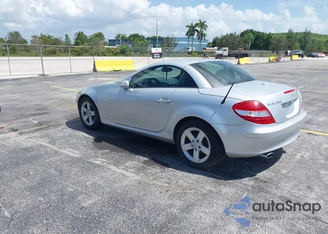 2006 Mercedes-Benz Slk 280 из США, поврежденный, VIN WDBWK54F36F128088